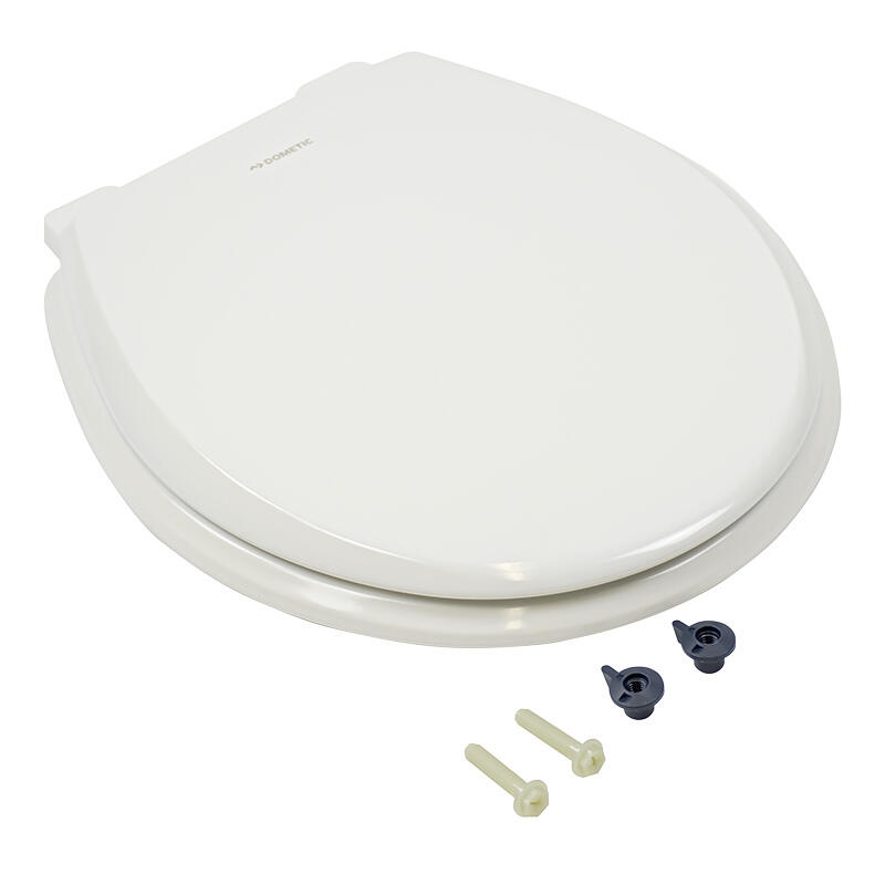 DOMETIC Seat and Lid-CV'R WOOD-White